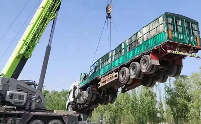 台江区道路脱困救援案例